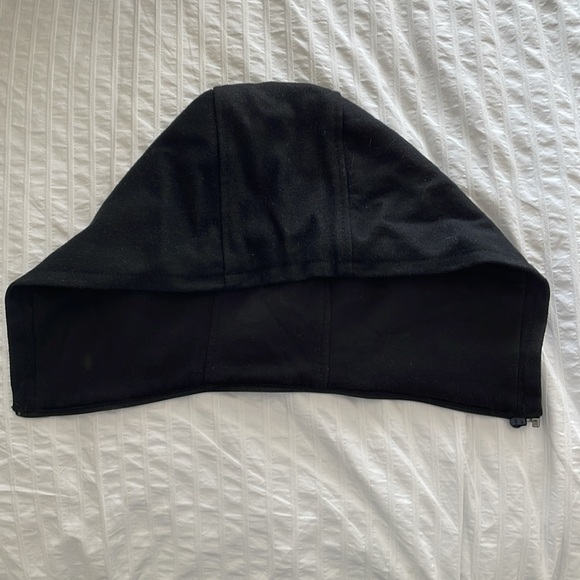 Black Rivet Men’s Pea Coat Hooded Jacket M - Picture 3 of 8